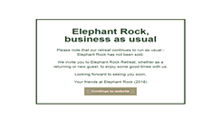 Desktop Screenshot of elephantrock-naturally.com.au