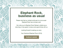 Tablet Screenshot of elephantrock-naturally.com.au